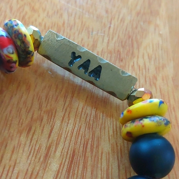 Yaa beaded bracelet Ghanaian bracelet Thursday born bracelet African - Picture 2 of 2